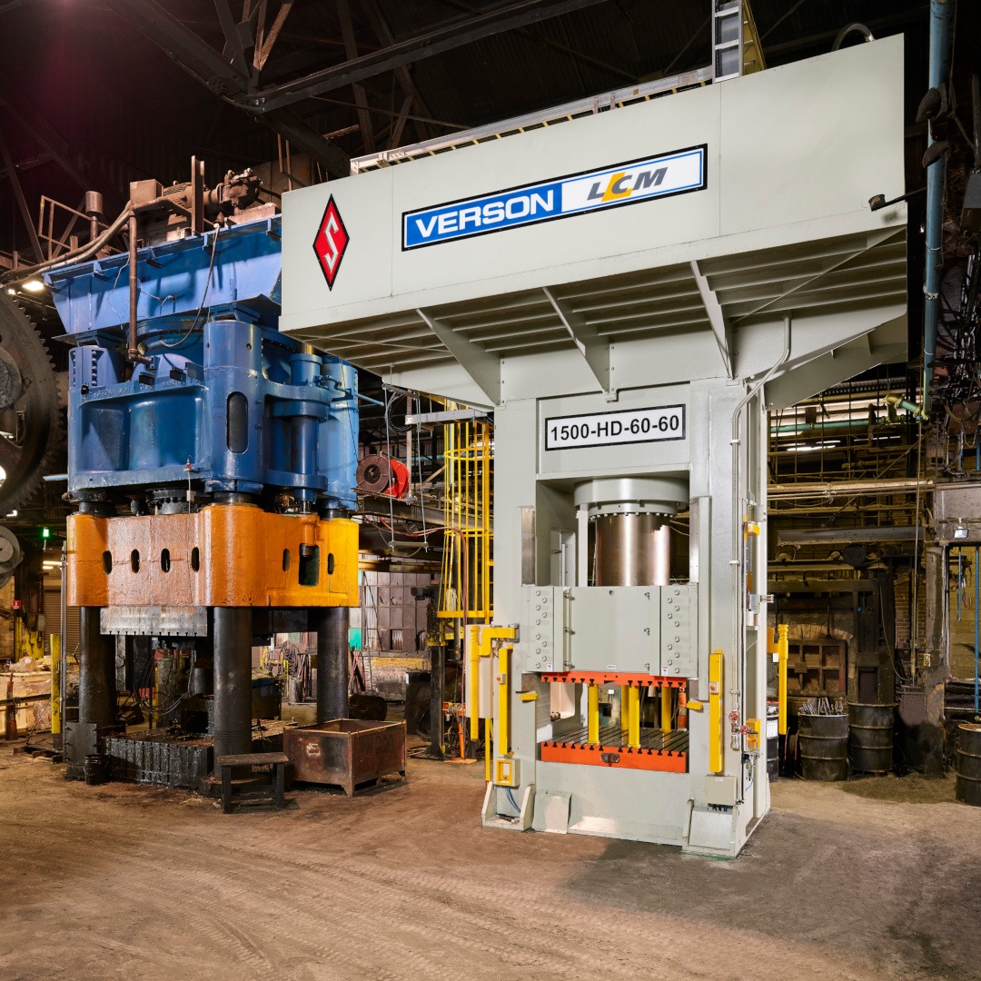 SIFCO Cleveland Acquires New 1.5KT Hydraulic Press to Complement 5KT